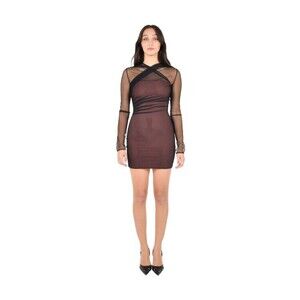 Nensi Dojaka Mini Dress With Draped Tulle Layer - NWT